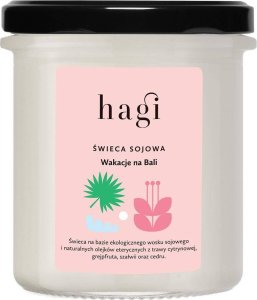 Hagi Hagi Mała świeca sojowa Wakacje na Bali 215ml 1