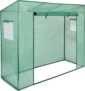 Saska Garden SZKLARNIA DO POMIDORÓW OGÓRKÓW 200x77x168-150CM PE ZIELONA 3