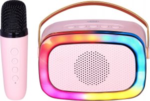Głośnik Trevi Głośnik Trevi XR8A0108 pink bluetooth z mikrofonem 2