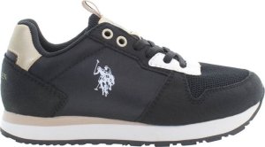 U.S. Polo Assn CZARNE BUTY SPORTOWE US POLO NAJLEPSZA CENA 28 1