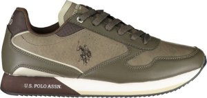 U.S. Polo Assn US POLO ASSN. BRĄZOWE MĘSKIE BUTY SPORTOWE 44 1