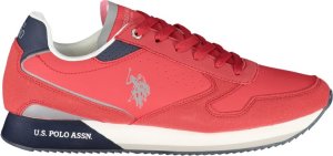 U.S. Polo Assn US POLO ASSN. CZERWONE MĘSKIE OBUWIE SPORTOWE 40 1