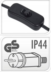 Home Styling Collection Lampka na biurko w skandynawskim stylu, drewniana podstawa, 14 x 36 cm 2