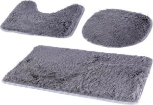Vilde Dywanik łazienkowy 49x80cm szary (569702) 3