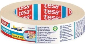 Tesa TAŚMA MASKUJĄCA STANDARD 4 DNI 50M:25MM BEŻOWA 4