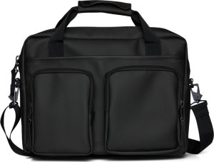 Rains Rains torba podróżna 30x38x9 cm TEXEL TECH BAG W3 14250 01 BLACK 1