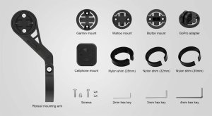 MAGICSHINE Uchwyt lampki przedniej MAGICSHINE MOUNT FOR EVO SERIES, Dla modeli EVO (NEW) 2