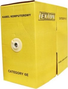 Lexton Lexton kabel UTP 305m kat.6e drut 100% CU (LX2903 6E) 1