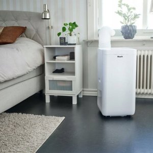 Klimatyzator Woods Mobilus kondicionierius MILAN WiFi DUO 9K Smart Wood's +DOVANA montavimo rinkinys 8