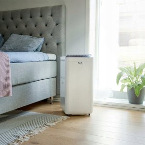 Klimatyzator Woods Mobilus kondicionierius MILAN WiFi DUO 9K Smart Wood's +DOVANA montavimo rinkinys 9