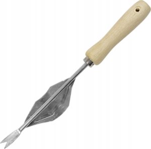 Greenmill GREENMILL CHWASTOWNIK STALOWY Z PODPORKĄ, UCHWYT DREWNIANY 2