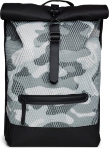 Rains Rains plecak 48x32x11 cm ROLLTOP RUCKSACK MESH W3 13340 62 CAMO 1