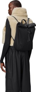 Rains Rains plecak 38x28x12 cm ROLLTOP RUSKSACK MESH MINI W3 13350 01 BLACK 4