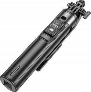 Monopod Hoco HOCO uchwyt selfie z pilotem bezprzewodowym tripod K21 czarny 4