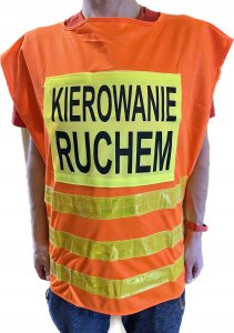 Consorte Kamizelka Kierowanie Ruchem Narzutka Koszulka Ostrzegawcza Wkładana P.głowę Consorte Kierowania Ruchem 5904512090366 1