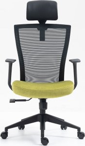 Krzesło biurowe Signal Fotel biurowy obrotowy Q-328H czarno zielony 5