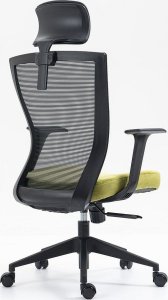 Krzesło biurowe Signal Fotel biurowy obrotowy Q-328H czarno zielony 6