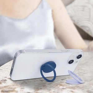 Vega UCHWYT TELEFONU STOJAK UNIWERSALNY RING HOLDER FIOLETOWY> 4