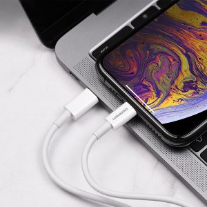 Kabel USB Vega USB-C - Lightning 2 m Biały (6973224877526) 8