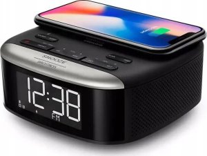 Radio Vega CYFROWE RADIO FM BUDZIK ALARM ZEGAR BLUETOOTH Z ŁADOWARKĄ Qi PHILIPS TAR7606/10> 2