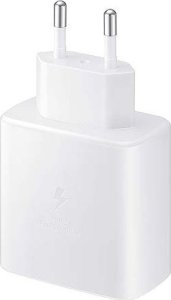 Ładowarka Vega ŁADOWARKA SIECIOWA DENMEN 45W TA845 BIAŁA FASTON POWER DELIVERY PD TYP-C BOX> 3