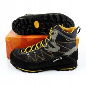 Buty trekkingowe męskie Aku M'S TREKKER LITE III WIDE GTX, anthracite/ mustard, 41.5 10