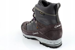 Buty trekkingowe damskie Aku W'S TREKKER PRO GTX, grey/ deep violet, 37.5 5