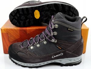 Buty trekkingowe damskie Aku W'S TREKKER PRO GTX, grey/ deep violet, 38 10