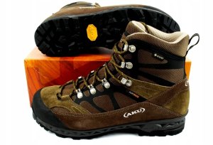 Buty trekkingowe męskie Aku M'S TREKKER PRO GTX, green/ brown, 42 10