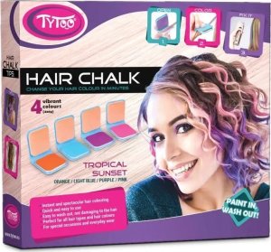 Dante TYTOO Kreda do włosów Hair chalk Zestaw tropikalny 0109 1