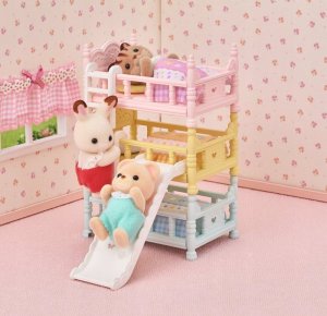 Epoch SYLVANIAN potrójne łóżko 05741 5