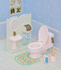 Figurka Epoch Łazienka zestaw z toaletką (05740) 2