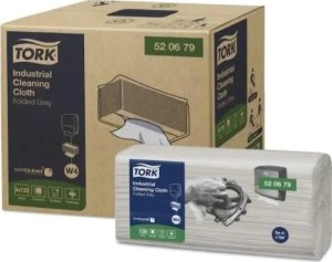 Tork Czyściwo przemysłowe w odcinkach, 120 sztuk, 1-warstwowe, premium Białe 2
