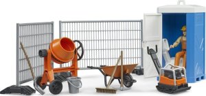 Bruder brother bworld construction site set, backdrop 1