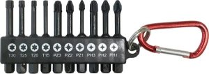 Wiertło Hikoki 10 Piece Twist Bit Set HiKOKI 1/4&quot; 1
