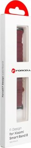 ForCell FORCELL F-DESIGN FX8 pasek do XIAOMI Mi Band 8 bordowy 4