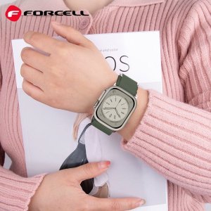 ForCell FORCELL F-DESIGN FA13 pasek do APPLE Watch 38 / 40 / 41 mm zielony 1