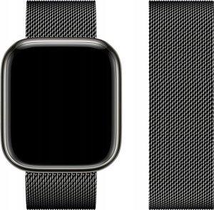 ForCell FORCELL F-DESIGN FA03 pasek do APPLE Watch 42 / 44 / 45 / 49 mm czarny 1