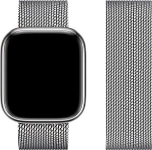 ForCell FORCELL F-DESIGN FA03 pasek do APPLE Watch 38 / 40 / 41 mm srebrny 1