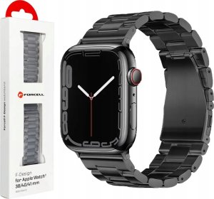 ForCell FORCELL F-DESIGN FA10 pasek do APPLE Watch 38 / 40 / 41 mm czarny 1