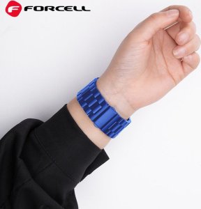 ForCell FORCELL F-DESIGN FA10 pasek do APPLE Watch 38 / 40 / 41 mm niebieski 3