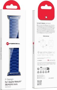 ForCell FORCELL F-DESIGN FA10 pasek do APPLE Watch 38 / 40 / 41 mm niebieski 5