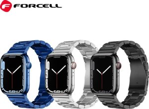 ForCell FORCELL F-DESIGN FA10 pasek do APPLE Watch 38 / 40 / 41 mm srebrny 2