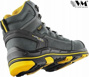 VM Footwear VM DORTMUND 2540-S7L SRC HRO ESD - Trzewiki bezpieczne skóra licowa lekkie wodoodporna cholewka antyelektrostatycznymi podeszwa antprzebiciowa i antypoślizgowa 44 3