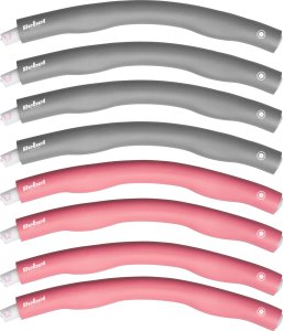 Rebel Hula Hop odchudzające koło 95cm, różowe, REBEL ACTIVE 4