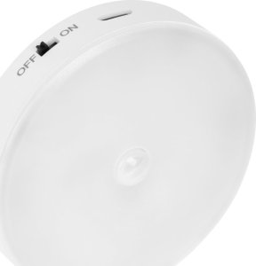 Lampka wtykowa do gniazdka Rebel Lampa nocna Led akumulatorowa z magnesem i sensorem ruchu. 2