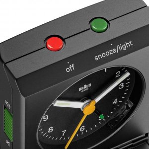 Radiobudzik Braun BC 05 B  Quartz Foldable Alarm Clock Black 3