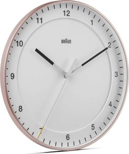 Braun Braun BC 17 PW DCF Radio wall clock pink/white 3