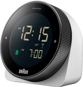 Radiobudzik Braun Braun BC 24 W DCF Radio alarm clock white 3