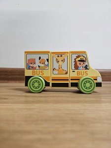 Trefl Zabawka drewniana - School Bus TREFL 2